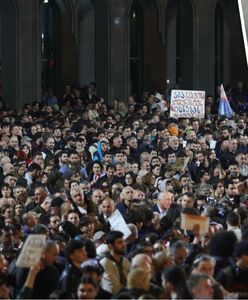 Bunt w Gruzji. "Nie dla rosyjskiego prawa"
