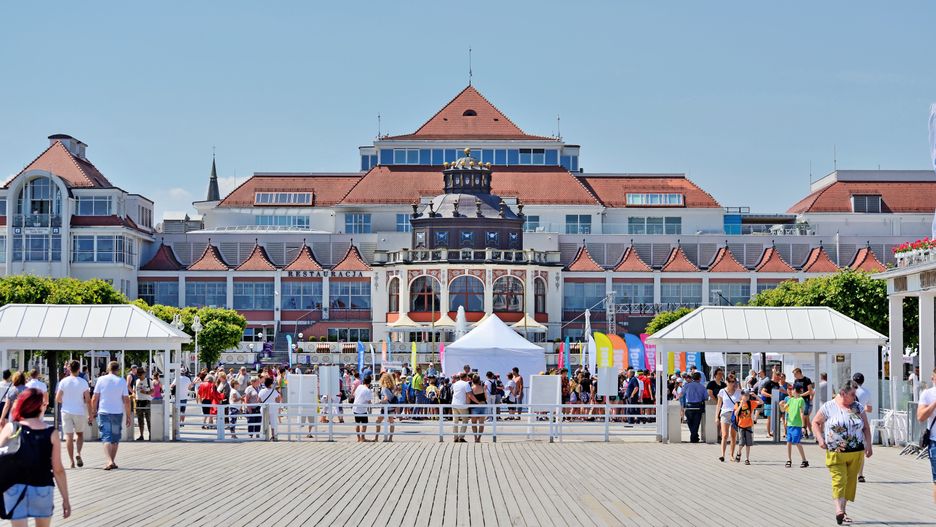 Plan przebudowy placu między "Monciakiem" a wejściem na sopockie molo. 