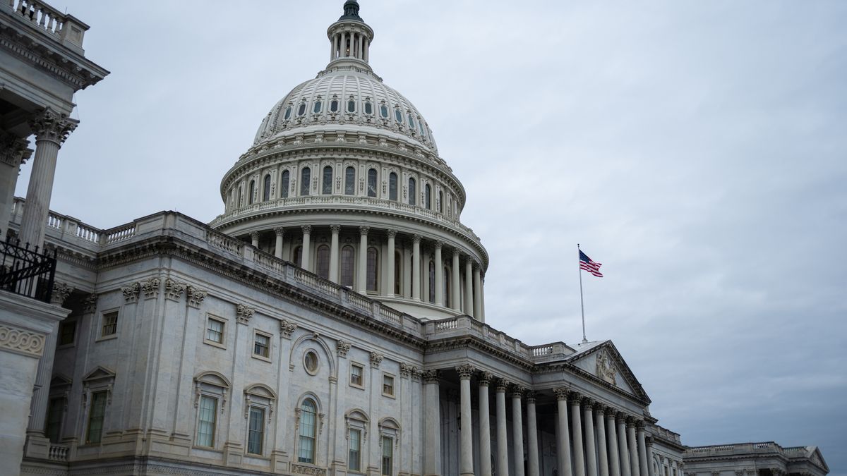 Tthe US Capitol in Washington, DC, US, on Thursday, Dec. 18, 2025. A Democratic-led bill that would extend expiring Affordable Care Act subsidies for three years is set for a House vote in early January, as Congress leaves Washington until the new year. Photographer: Graeme Sloan/Bloomberg via Getty Images