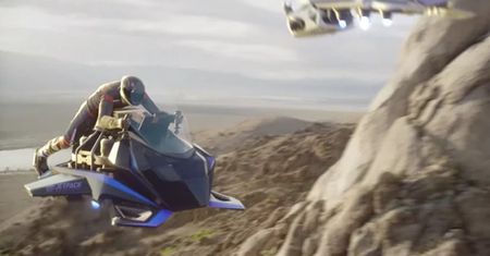 Latający motocykl dostępny w przedsprzedaży - The Speeder