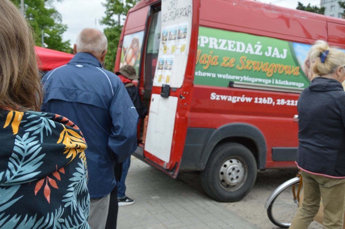 Jak zwykle szczególnym wzięciem cieszyły się jaja ze Szwagrowa