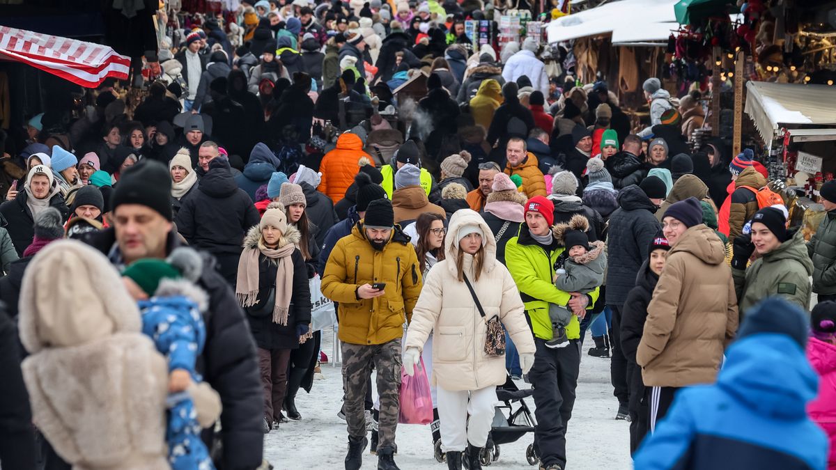 Zakopane podczas ferii przeżywa prawdziwe oblężenie