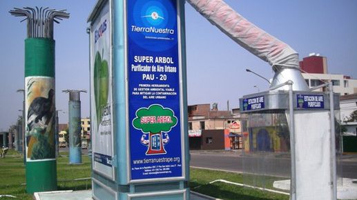 Peruwiańskie "Super Drzewo" oczyszcza powietrze lepiej niż las!(?) 1