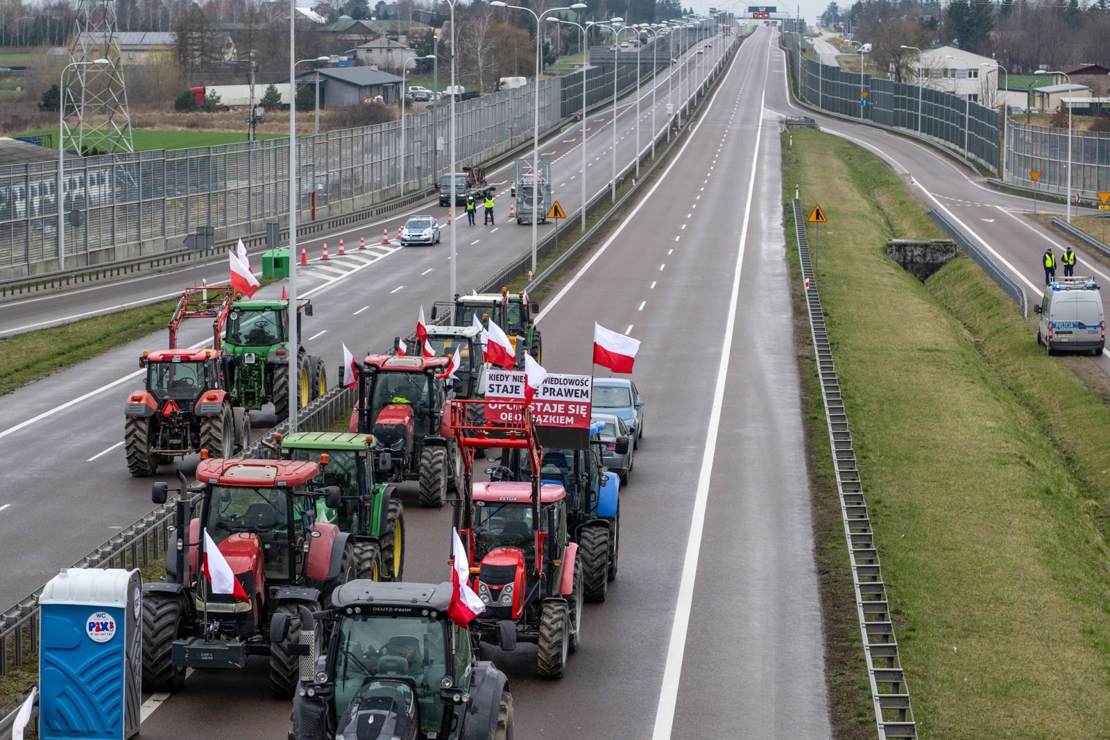 25 marca to kolejny dzień protestu rolników. Gdzie zablokują drogi?