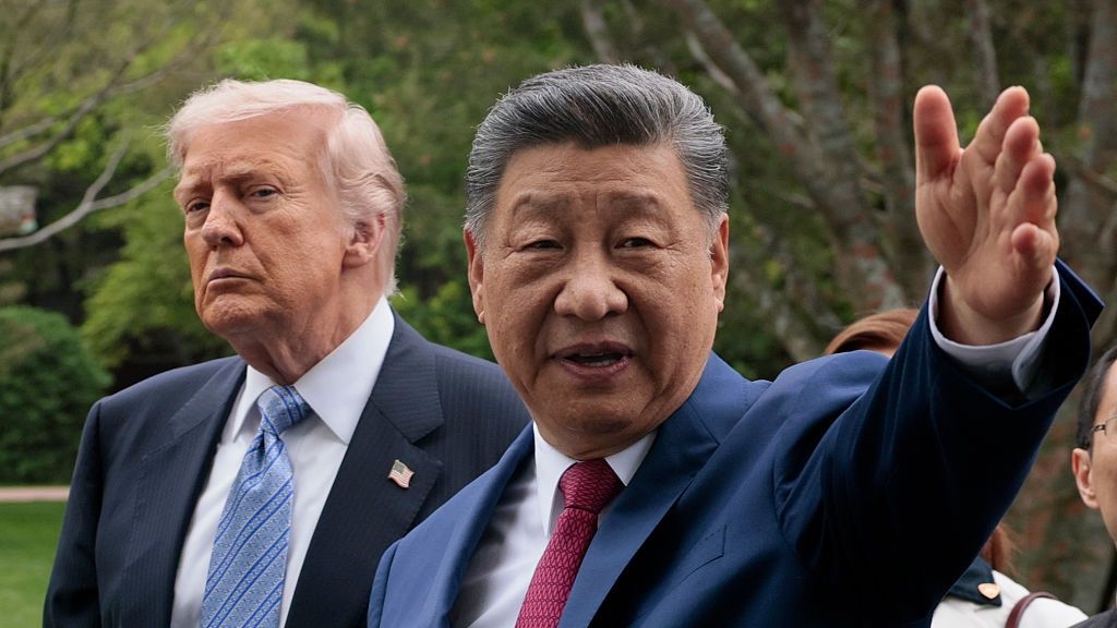 Prezydent USA  i przywódca Chin Xi Jinping