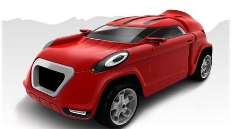 Dziwny koncept Porsche