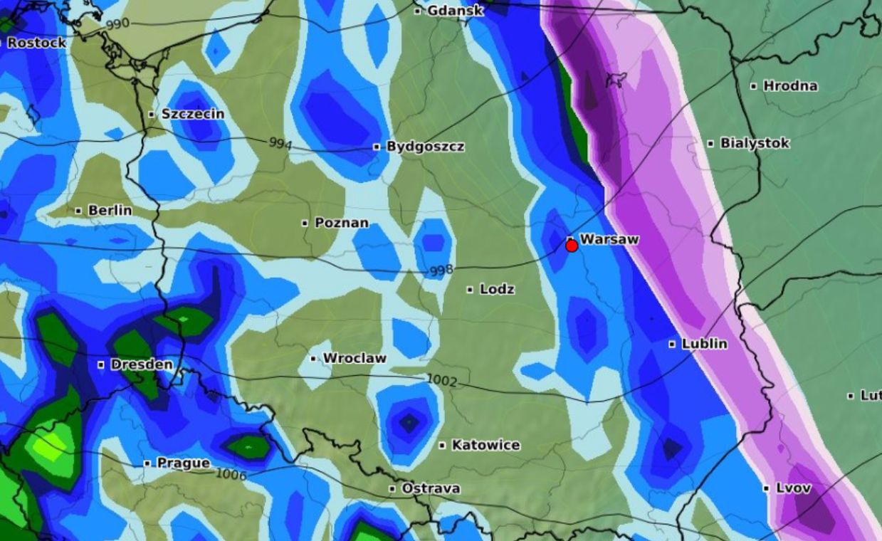 IMGW: Deszczowa Wigilia. Temperatury niemal wiosenne