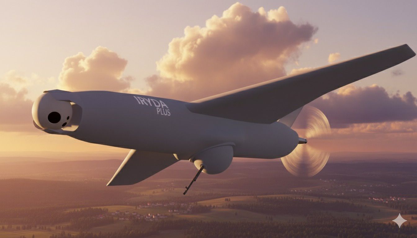 Iryda Plus - jedna z wizualizacji