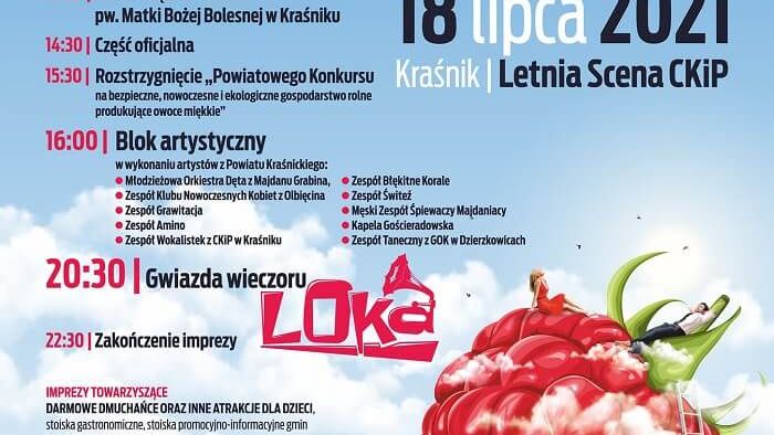 Festiwal MALINIAKI 2021 w Kraśniku
