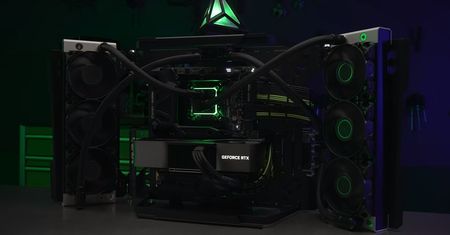 O takim komputerze można pomarzyć. Ten zestaw z GeForce RTX 4090 wygląda obłędnie