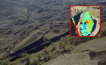 Podziemne tunele i zagadkowa struktura. Czy to ślad Arki Noego?