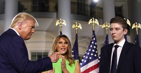 Melania ujawnia. Syn Trumpa był zakażony koronawirusem