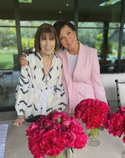 Kris Jenner z mamą Mary Jo