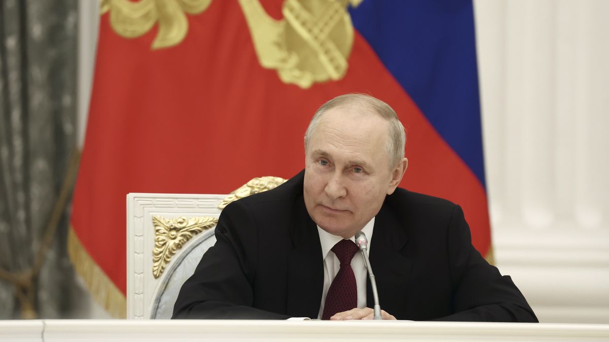 Russian President Vladimir Putin attends a meeting of the Supervisory Board of the Russia - Land of Opportunities Foundation in Moscow, Russia, 19 July 2023. EPA/VALERY SHARIFULIN / SPUTNIK / KREMLIN POOL MANDATORY CREDIT Dostawca: PAP/EPA.