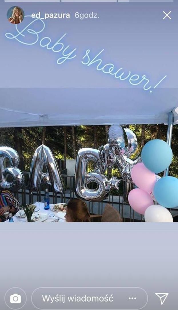 Edyta Pazura pokazała zdjęcia z baby shower
