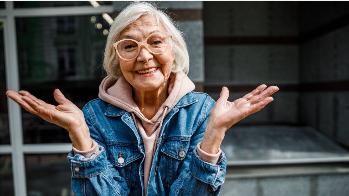 Kobieta, która zna przepis na długowieczność. 