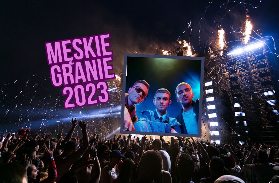 Hymn Męskie Granie Orkiestra 2023. Jakie supermoce mają Mrozu, Vito i Igo? 