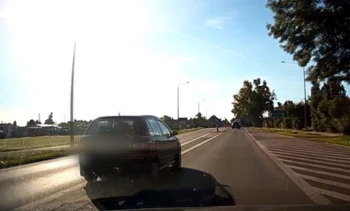 20 punktów w kilkanaście sekund. Nagranie przesłano na policję