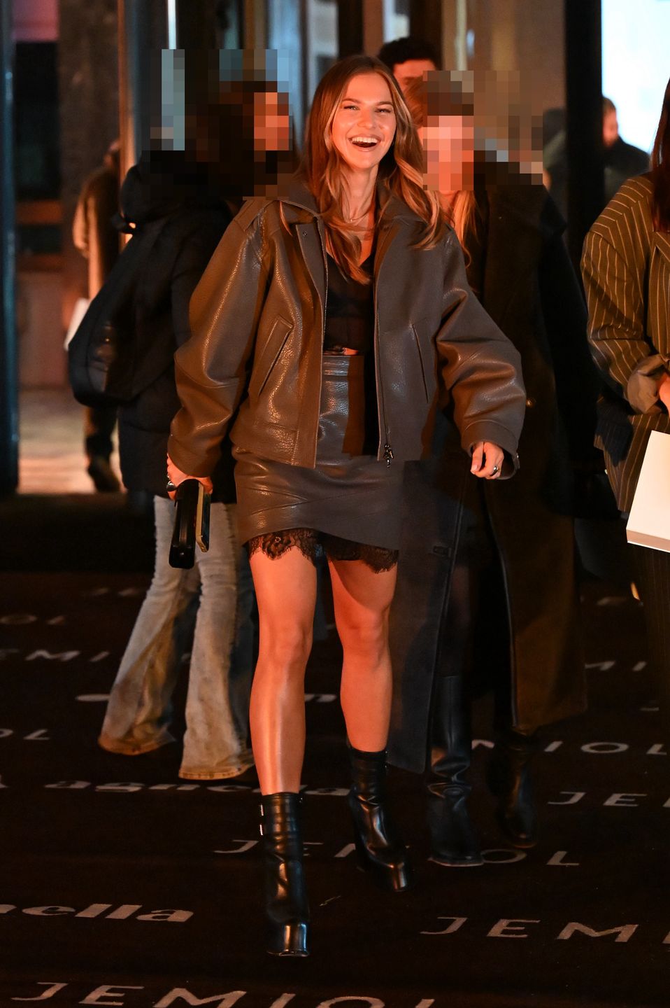 Anna Lewandowska za kulisami pokazu Jemioła