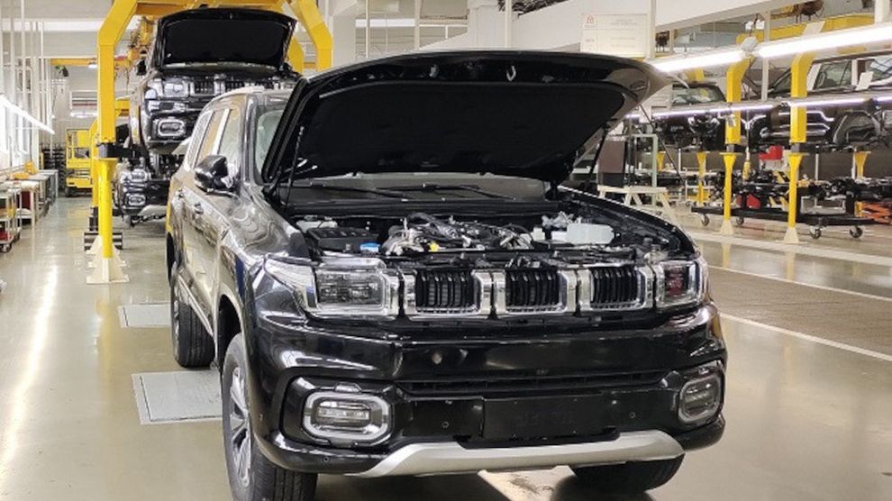 Produkcja chińskich aut firmy BAIC w rosyjskiej fabryce