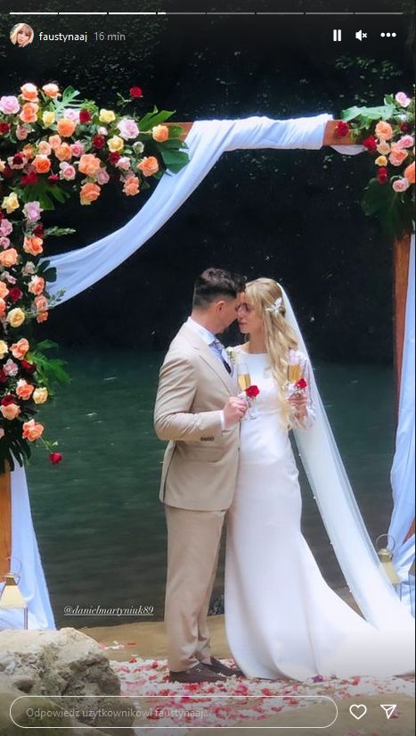 Tak wyglądał ślub Daniela Martyniuka z Faustyną