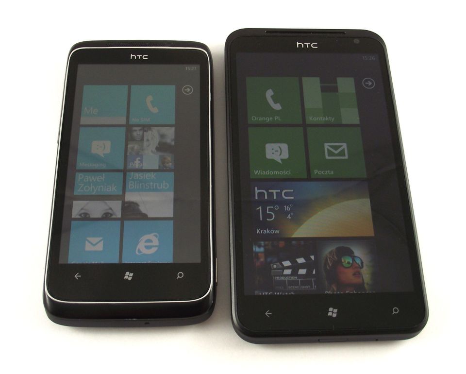 HTC Titan i HTC 7 Trophy