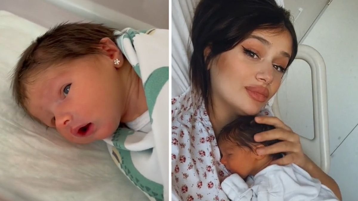 Przekuła córce uszy dzień po narodzinach. Internauci nie wytrzymali 