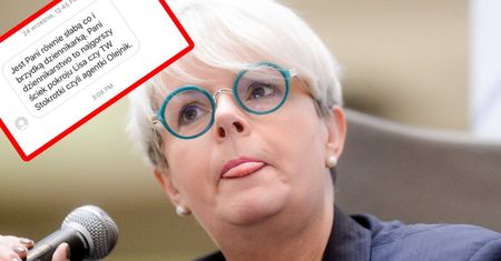 Pokazała wiadomość od internautki. Screen krąży po sieci