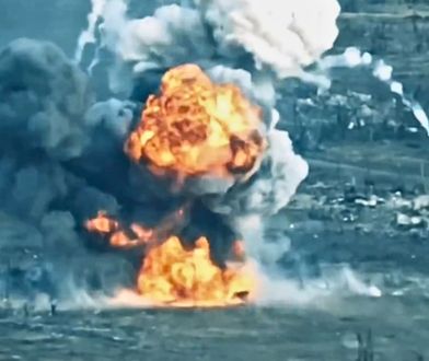 Kule ognia pod Donieckiem. Rosjanie wpadli w zasadzkę