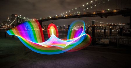 Pixelstick - poważne narzędzie do malowania światłem
