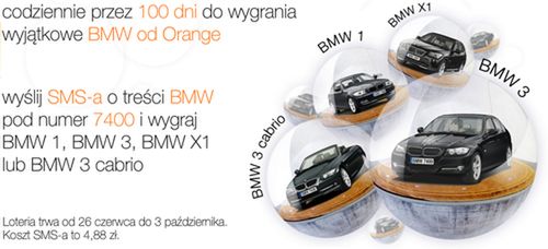 Wraca BMW od Orange