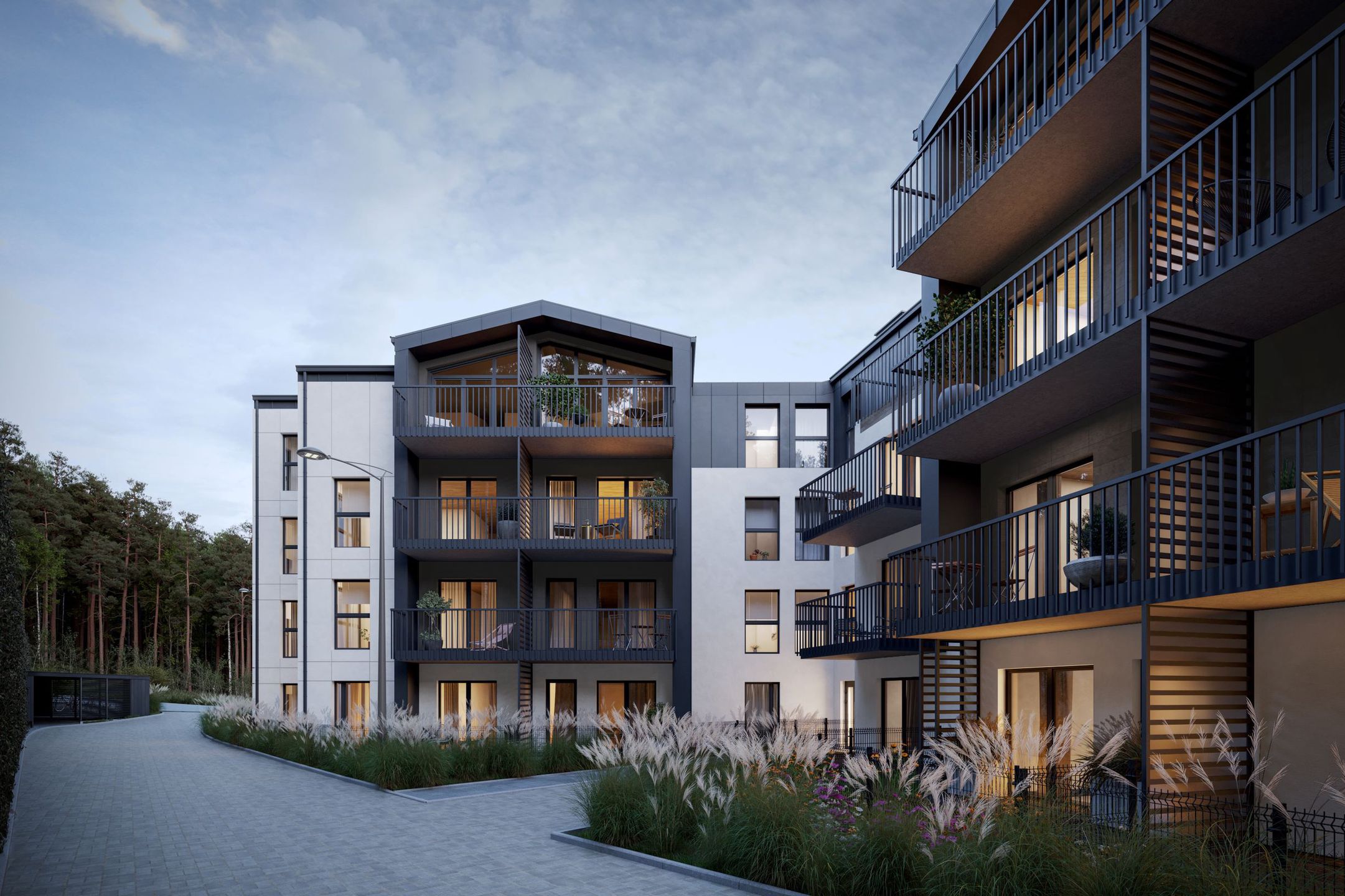 Zbożowa- wizualizacja inwestycji ACCIONA  realizowanej w Gdyni