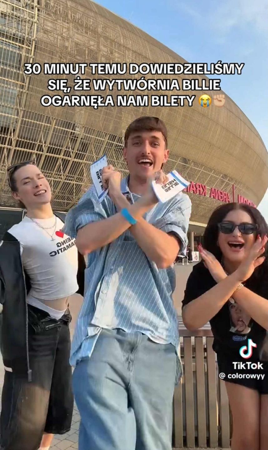 Influencerzy dostali bilety na Billie Eilish. Fani oburzeni
