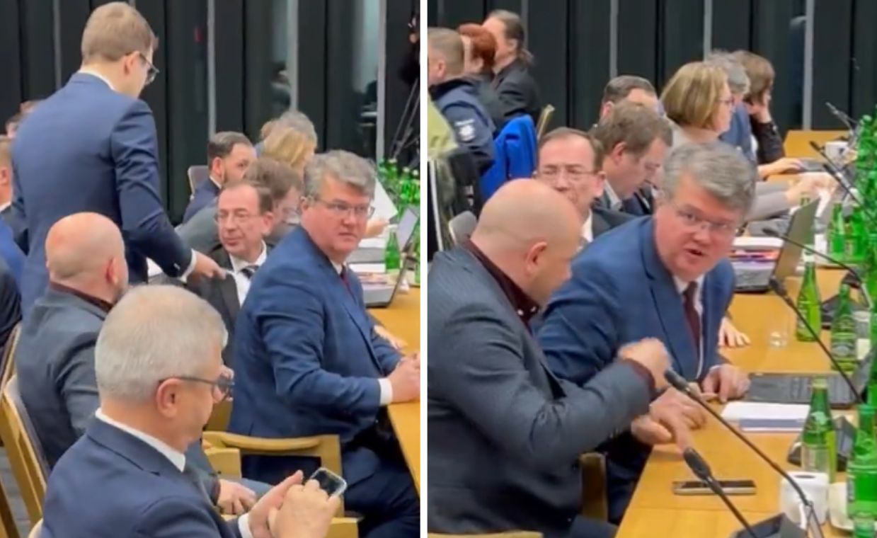 Zamieszanie na komisji. Wąsik i Kamiński nie chcieli przyjąć decyzji Hołowni
