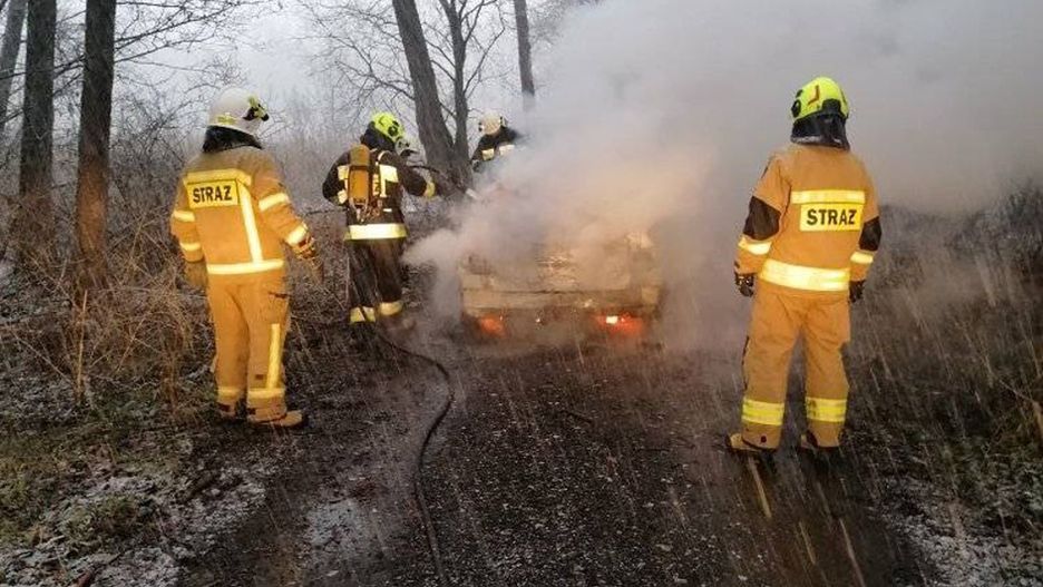 Mazowsze. Makabryczne odkrycie we wraku auta 