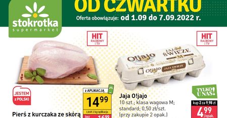 Stokrotka najnowsza gazetka od czwartku 1 września. Promocje w Stokrotka 1.09-7.09