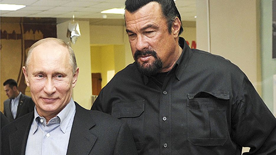 Władimir Putin i Steven Seagal w 2016 r.