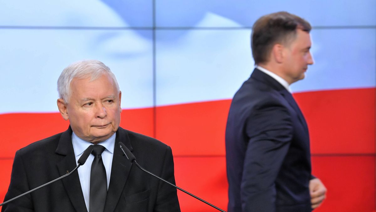 Jarosław Kaczyński i Zbigniew Ziobro