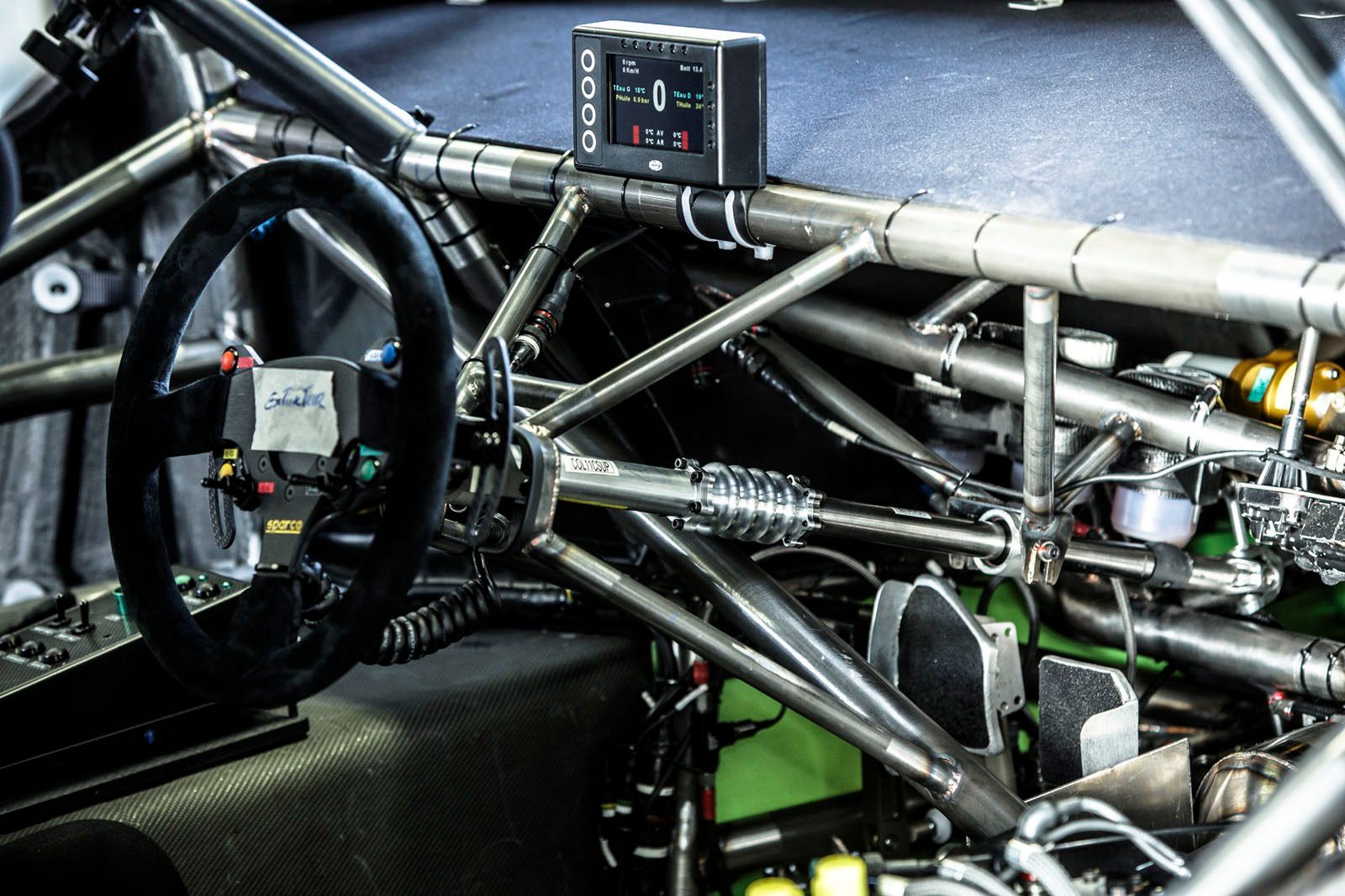 The Peugeot 208T16 for the first test track at the Peugeot test center in La FertÄÂ©-Vidame, France, on April 18th, 2013  // Flavien Duhamel/Red Bull Content Pool // P-20130422-00370 // Usage for editorial use only // Please go to www.redbullcontentpool.com for further information. //