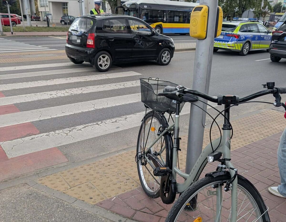 Wypadki z udziałem rowerzystów