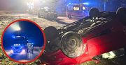 Nocna kolizja w Młynarach. 19-letni kierowca stracił prawo jazdy
