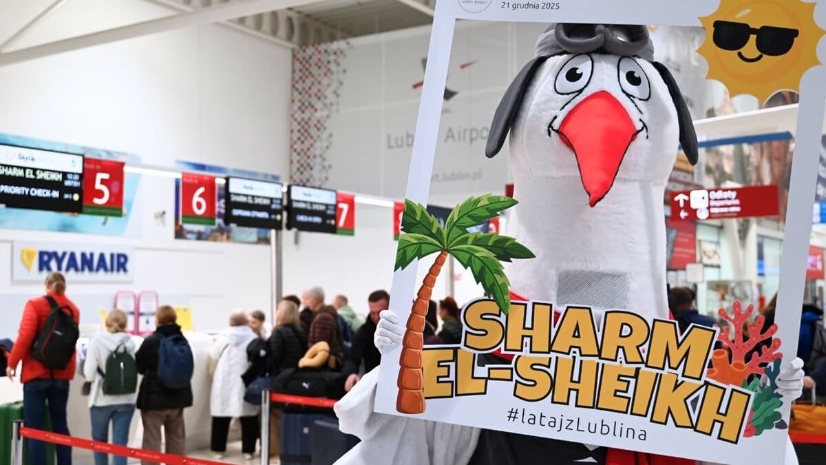 Inauguracja lotniczego połączenia z Lublina do Sharm el-Sheikh