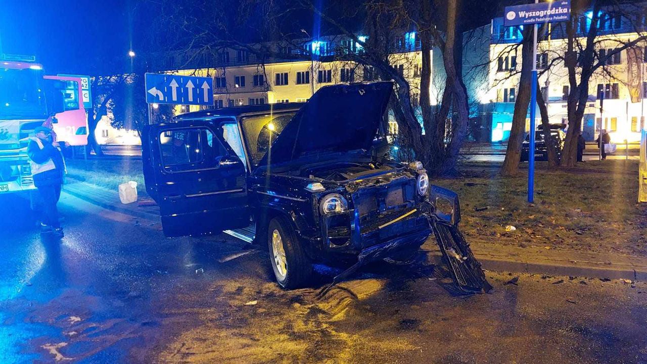 Zdarzenie na ul. Wyszogrodzkiej