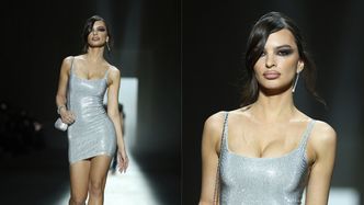 Internauci KPIĄ z Emily Ratajkowsky na wybiegu: "Tak chodzę, gdy bardzo chce mi się do toalety" (WIDEO)