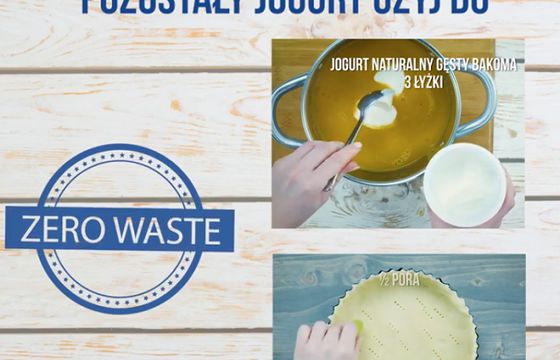Gotowanie bez marnowania reklamuje Jogurt Naturalny Gęsty Bakoma (wideo)