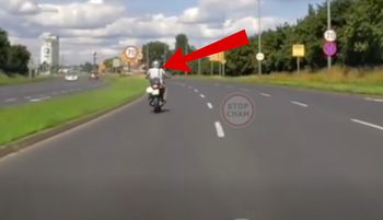 Nagle zsiadł z motocykla. Ale awantura. Zawrzało w Poznaniu