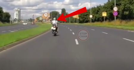 Nagle zsiadł z motocykla. Ale awantura. Zawrzało w Poznaniu