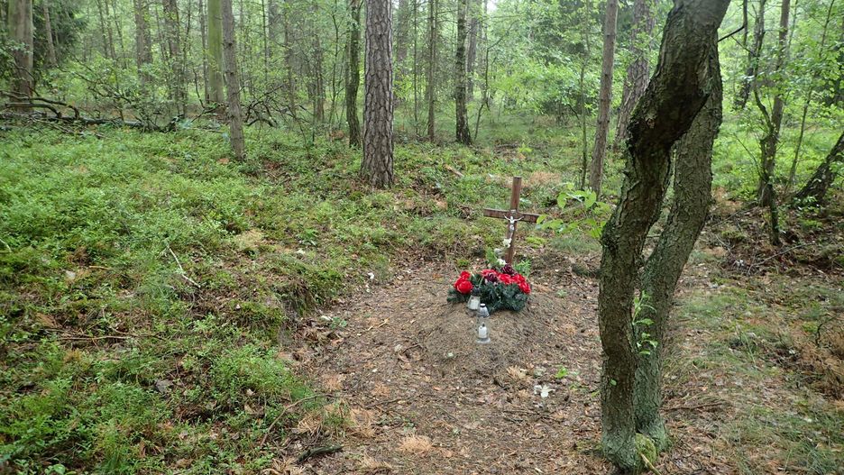 Mogiła w okolicach Margońskiej Wsi