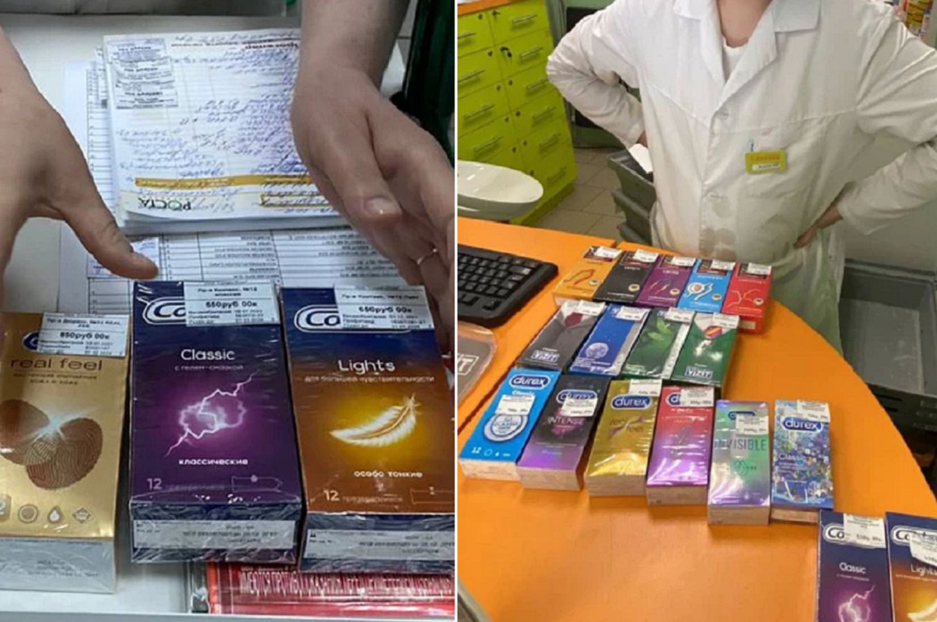 Panika w aptekach. Tyle Rosjanie płacą dziś za paczkę prezerwatyw