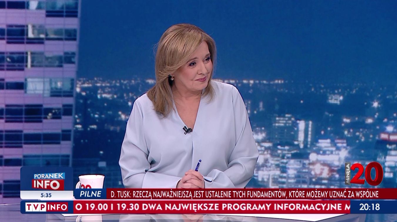 Zażarta dyskusja Danuty Holeckiej z gośćmi w "Minęła 20"